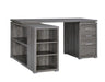Yvette L-shape Office Desk - Bargain Furniture (Detroit, MI)