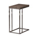 Pedro Expandable Top Accent Table Weathered Grey and Black - Bargain Furniture (Detroit, MI)
