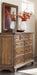 Elk Grove Rectangular Dresser Mirror Vintage Bourbon - Bargain Furniture (Detroit, MI)
