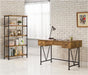 Analiese 4-shelf Bookcase Antique Nutmeg - Bargain Furniture (Detroit, MI)