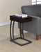 Troy Accent Table with Power Outlet Cappuccino - Bargain Furniture (Detroit, MI)