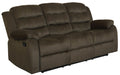 Rodman Pillow Top Arm Motion Sofa Olive Brown - Bargain Furniture (Detroit, MI)