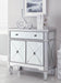 Aconitum 4-door Wine Cabinet Clear Mirror - Bargain Furniture (Detroit, MI)