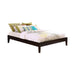 Hounslow Eastern King Universal Platform Bed Cappuccino - Bargain Furniture (Detroit, MI)