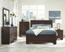 Kauffman California King, Eastren King, & Queen Panel Bed Dark Cocoa - Bargain Furniture (Detroit, MI)