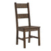 Coleman Dining Side Chairs Rustic Golden Brown (Set of 2) - Bargain Furniture (Detroit, MI)