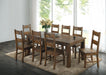 Coleman Dining Side Chairs Rustic Golden Brown (Set of 2) - Bargain Furniture (Detroit, MI)