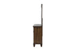 Franco 5-drawer Dresser with 2 Louvered Doors Burnished Oak - Bargain Furniture (Detroit, MI)