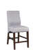 Mulberry Upholstered Counter Height Stools Grey and Cappuccino (Set of 2) - Bargain Furniture (Detroit, MI)