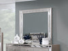 Leighton Beveled Dresser Mirror Metallic Mercury - Bargain Furniture (Detroit, MI)
