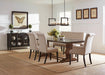 Alana Tufted Back Upholstered Arm Chair Beige - Bargain Furniture (Detroit, MI)