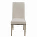 Salem Upholstered Side Chairs Rustic Smoke and Grey (Set of 2) - Bargain Furniture (Detroit, MI)