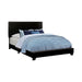 Dorian Upholstered California King Bed Black - Bargain Furniture (Detroit, MI)