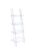 Amaturo 4-shelf Ladder Bookcase Clear - Bargain Furniture (Detroit, MI)