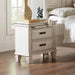 Franco 2-drawer Nightstand Antique White - Bargain Furniture (Detroit, MI)