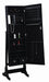 Tutuola Jewelry Cheval Mirror Black - Bargain Furniture (Detroit, MI)