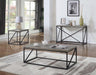 Birdie Rectangular Sofa Table Sonoma Grey - Bargain Furniture (Detroit, MI)