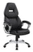 Bruce Adjustable Height Office Chair Black and Silver - Bargain Furniture (Detroit, MI)