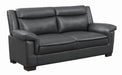 Arabella Pillow Top Upholstered Sofa Grey - Bargain Furniture (Detroit, MI)