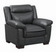 Arabella Pillow Top Upholstered Chair Grey - Bargain Furniture (Detroit, MI)