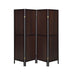 Deepika 4-panel Folding Screen Tobacco and Cappuccino - Bargain Furniture (Detroit, MI)
