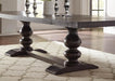 Phelps Rectangular Dining Table Antique Noir - Bargain Furniture (Detroit, MI)