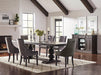 Phelps Rectangular Dining Table Antique Noir - Bargain Furniture (Detroit, MI)