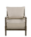 Blanchett Cushion Back Accent Chair Beige and Natural - Bargain Furniture (Detroit, MI)