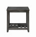 Cliffview 1-shelf Rectangular End Table Grey - Bargain Furniture (Detroit, MI)