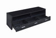 Alton 62" 3-drawer TV Console Black Oak - Bargain Furniture (Detroit, MI)