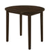 Bucknell 3-piece Dining Set with Drop Leaf Cappuccino and Tan - Bargain Furniture (Detroit, MI)