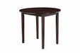 Bucknell 3-piece Dining Set with Drop Leaf Cappuccino and Tan - Bargain Furniture (Detroit, MI)
