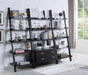 Colella 4-drawer Storage Bookcase Cappuccino - Bargain Furniture (Detroit, MI)