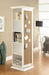 Robinsons Swivel Accent Cabinet with Cork Board White - Bargain Furniture (Detroit, MI)