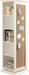 Robinsons Swivel Accent Cabinet with Cork Board White - Bargain Furniture (Detroit, MI)