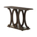 Shelly C-shaped Base Sofa Table Cappuccino - Bargain Furniture (Detroit, MI)