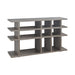 Santos 3-tier Bookcase Weathered Grey - Bargain Furniture (Detroit, MI)