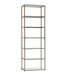 Kate 6-shelf Bookcase Black Nickel - Bargain Furniture (Detroit, MI)