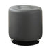 Bowman Round Upholstered Ottoman Grey - Bargain Furniture (Detroit, MI)