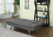 Julian Upholstered Sofa Bed with Pillow-top Seating Grey - Bargain Furniture (Detroit, MI)