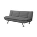 Julian Upholstered Sofa Bed with Pillow-top Seating Grey - Bargain Furniture (Detroit, MI)