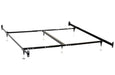Esme Queen / Eastern King Bed Frame Black - Bargain Furniture (Detroit, MI)