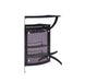 Dallas 2-shelf Home Bar Smoked and Black Glass - Bargain Furniture (Detroit, MI)