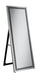 Giddish Cheval Floor Mirror Silver - Bargain Furniture (Detroit, MI)