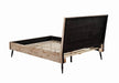 Marlow Queen Platform Bed Rough Sawn Multi - Bargain Furniture (Detroit, MI)