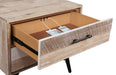 Marlow 2-drawer Nightstand Rough Sawn Multi - Bargain Furniture (Detroit, MI)