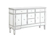 Duchess 5-drawer Accent Cabinet Silver - Bargain Furniture (Detroit, MI)