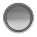 Landar Round Wall Mirror Silver - Bargain Furniture (Detroit, MI)