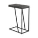 Sergio Chevron Rectangular Accent Table Rustic Grey - Bargain Furniture (Detroit, MI)