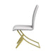 Carmelia Upholstered Side Chairs White (Set of 4) - Bargain Furniture (Detroit, MI)
